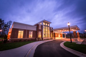 Covered entry to ambulatory surgical center